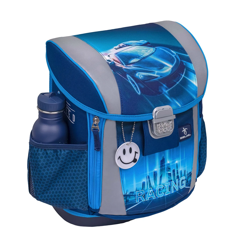 BELMIL 4tlg-Set: Schulranzen Racing Blue Neon In Blau – (H)37 X (B) 31 X (T) 17 Cm 10 BELMIL 4tlg-Set: Schulranzen Racing Blue Neon In Blau – (H)37 X (B) 31 X (T) 17 Cm – Bild 10
