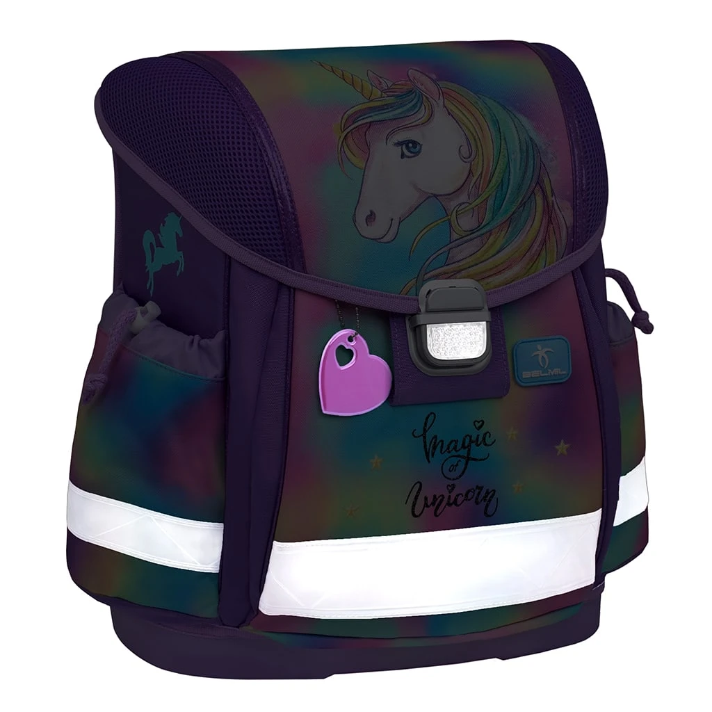 BELMIL 4tlg-Set: Schulranzen Rainbow Color In Rose – (H)36 X (B) 32 X (T) 19 Cm 11 BELMIL 4tlg-Set: Schulranzen Rainbow Color In Rose – (H)36 X (B) 32 X (T) 19 Cm – Bild 11