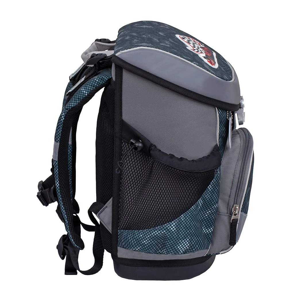 BELMIL 4tlg-Set: Schulranzen Red Dots In Schwarz – (H)36 X (B) 28 X (T) 17 Cm 4 BELMIL 4tlg-Set: Schulranzen Red Dots In Schwarz – (H)36 X (B) 28 X (T) 17 Cm – Bild 4