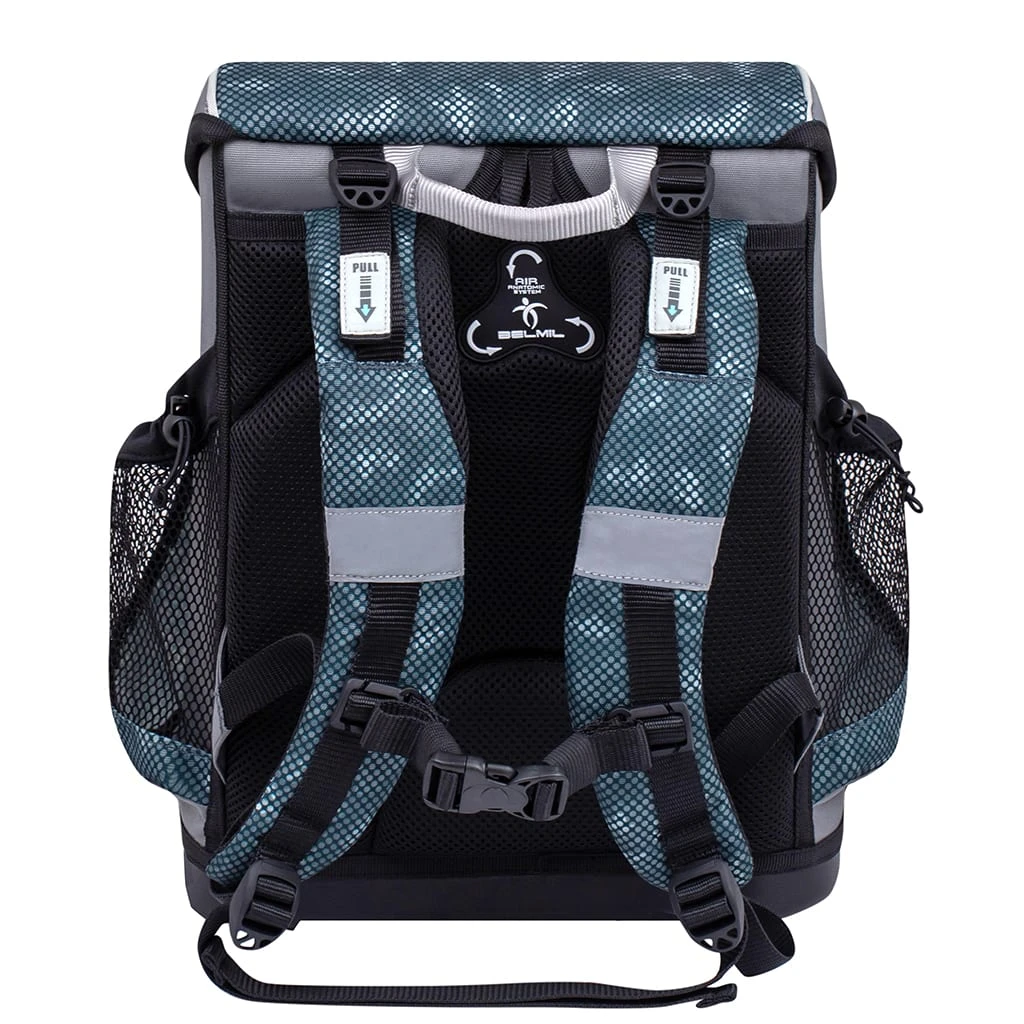 BELMIL 4tlg-Set: Schulranzen Red Dots In Schwarz – (H)36 X (B) 28 X (T) 17 Cm 5 BELMIL 4tlg-Set: Schulranzen Red Dots In Schwarz – (H)36 X (B) 28 X (T) 17 Cm – Bild 5