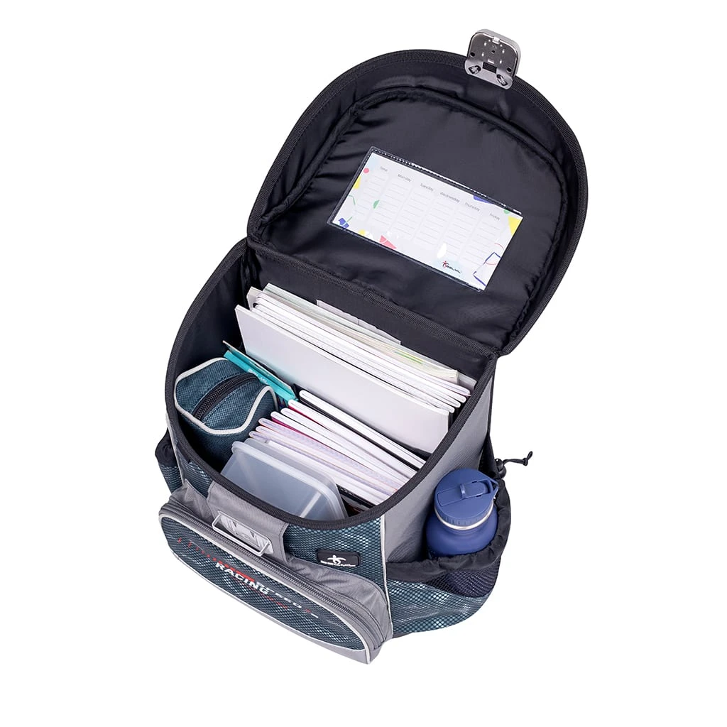 BELMIL 4tlg-Set: Schulranzen Red Dots In Schwarz – (H)36 X (B) 28 X (T) 17 Cm 9 BELMIL 4tlg-Set: Schulranzen Red Dots In Schwarz – (H)36 X (B) 28 X (T) 17 Cm – Bild 9