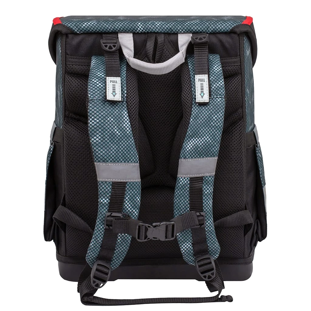 BELMIL 4tlg-Set: Schulranzen Red Dots In Schwarz – (H)37 X (B) 30 X (T) 19 Cm 5 BELMIL 4tlg-Set: Schulranzen Red Dots In Schwarz – (H)37 X (B) 30 X (T) 19 Cm – Bild 5