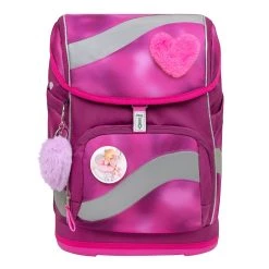 BELMIL 4tlg-Set: Schulranzen Shiny Pink In Rosa – (H)36 X (B) 26 X (T) 18 Cm -Yeaz Geschäft belmil 4tlg set schulranzen shiny pink in rosa h 36 x b 26 x t 18 cm 2