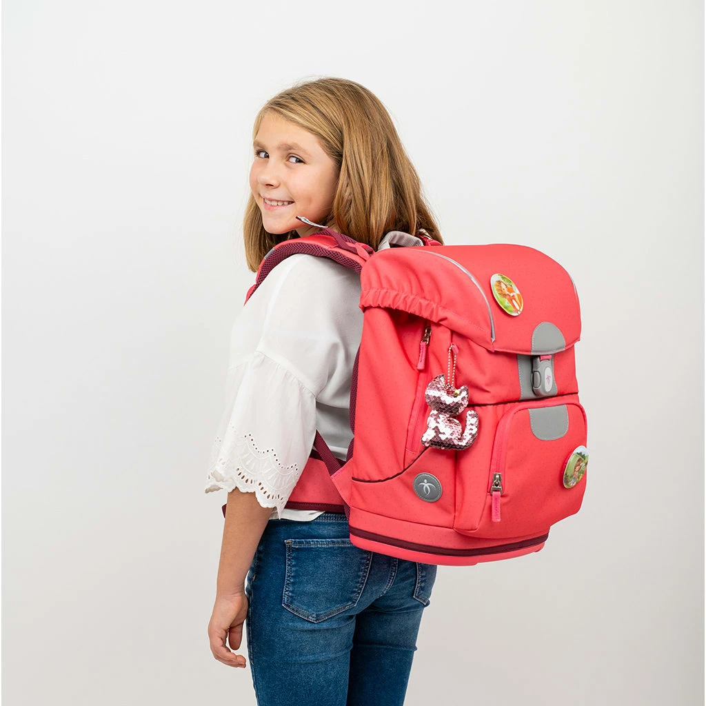 BELMIL 4tlg-Set: Schulranzen Sweet Candy In Rosa – (H)35 X (B) 27 X (T) 20 Cm 11 BELMIL 4tlg-Set: Schulranzen Sweet Candy In Rosa – (H)35 X (B) 27 X (T) 20 Cm – Bild 11