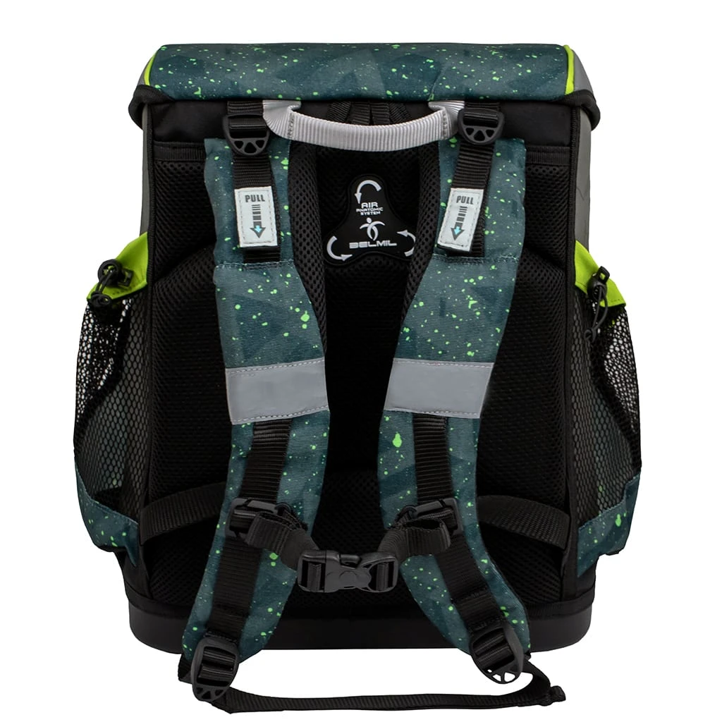 BELMIL 4tlg-Set: Schulranzen T-rex Roar In Grün – (H)36 X (B) 28 X (T) 17 Cm 5 BELMIL 4tlg-Set: Schulranzen T-rex Roar In Grün – (H)36 X (B) 28 X (T) 17 Cm – Bild 5