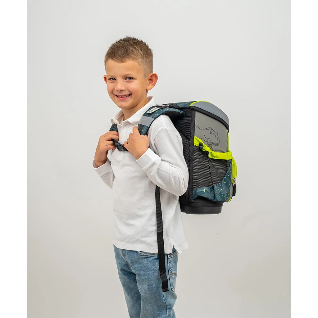 BELMIL 4tlg-Set: Schulranzen T-rex Roar In Grün – (H)36 X (B) 28 X (T) 17 Cm 9 BELMIL 4tlg-Set: Schulranzen T-rex Roar In Grün – (H)36 X (B) 28 X (T) 17 Cm – Bild 9