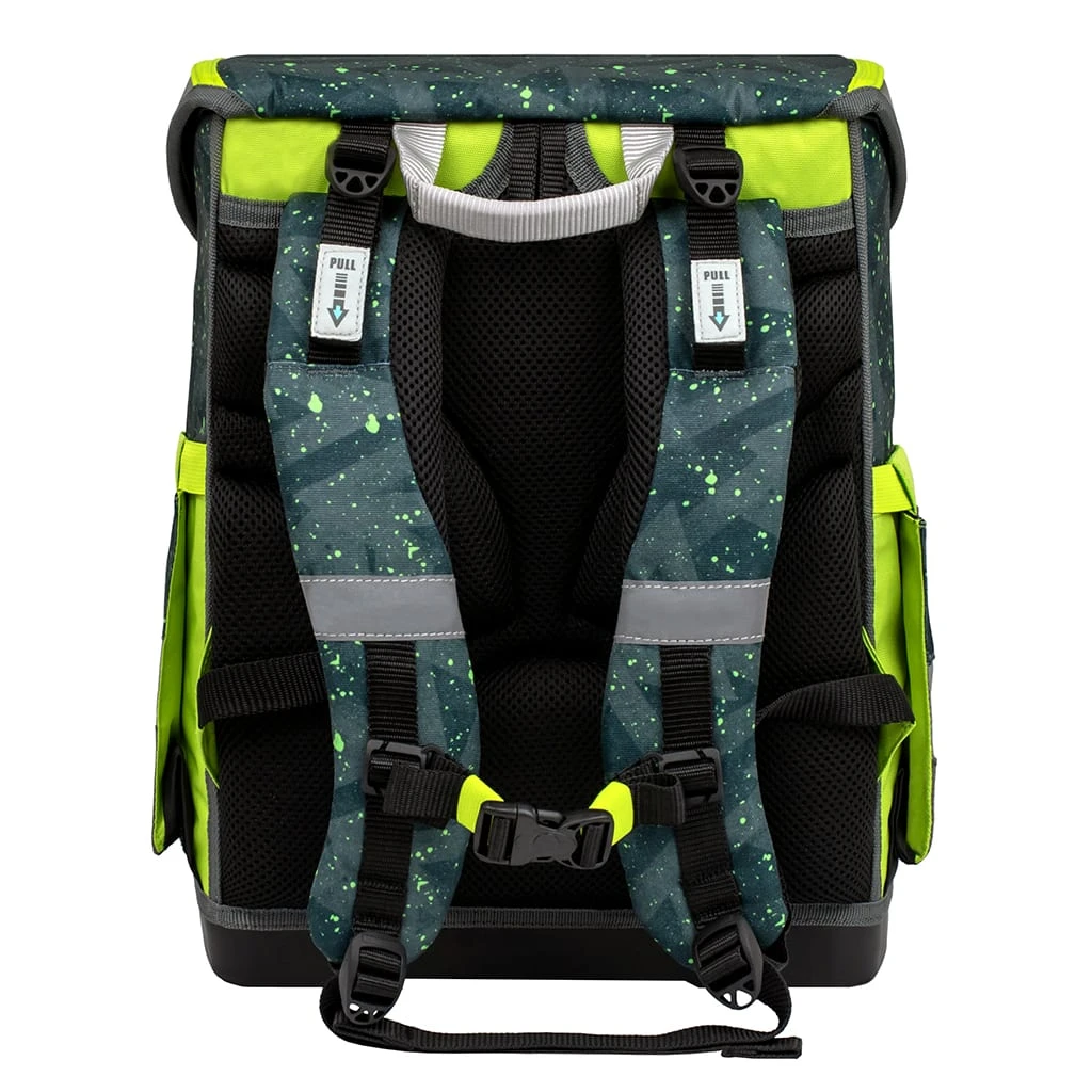 BELMIL 4tlg-Set: Schulranzen T-rex Roar In Grün – (H)37 X (B) 30 X (T) 19 Cm 5 BELMIL 4tlg-Set: Schulranzen T-rex Roar In Grün – (H)37 X (B) 30 X (T) 19 Cm – Bild 5