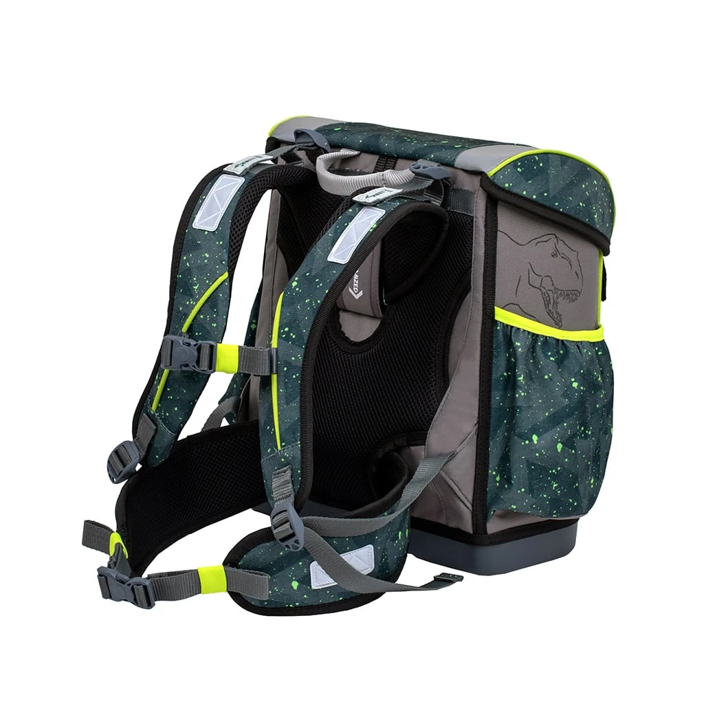 BELMIL 4tlg-Set: Schulranzen T-rex Roar In Grün – (H)37 X (B) 31 X (T) 17 Cm 6 BELMIL 4tlg-Set: Schulranzen T-rex Roar In Grün – (H)37 X (B) 31 X (T) 17 Cm – Bild 6