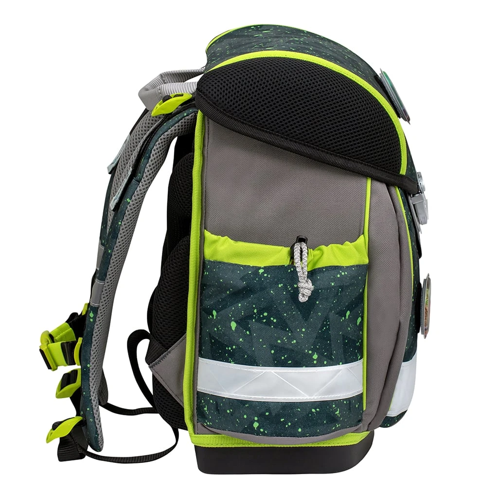 BELMIL 5tlg-Set: Schulranzen Green Splash In Grün – (H)36 X (B) 32 X (T) 19 Cm 4 BELMIL 5tlg-Set: Schulranzen Green Splash In Grün – (H)36 X (B) 32 X (T) 19 Cm – Bild 4