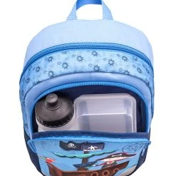 BELMIL Kindergartenrucksack "Kiddy Goal" In Blau/Rot - H 33 Cm L 23 Cm T 13 Cm -Yeaz Geschäft belmil kindergartenrucksack kiddy goal in blau rot h 33 cm l 23 cm t 13 cm 4