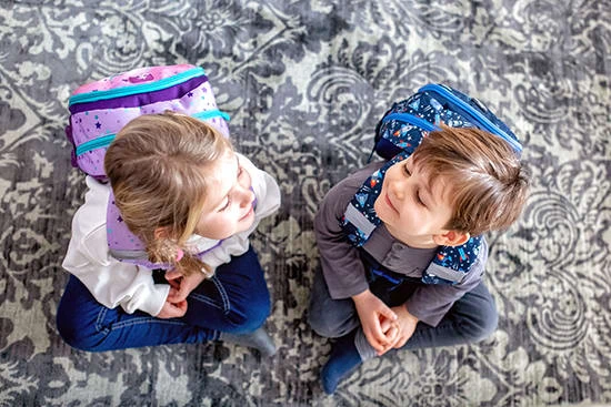 BELMIL Kindergartenrucksack "Kiddy Plus Ballerina" In Pink - H 33 Cm L 23 Cm T 13 Cm 10 BELMIL Kindergartenrucksack "Kiddy Plus Ballerina" In Pink - H 33 Cm L 23 Cm T 13 Cm – Bild 10