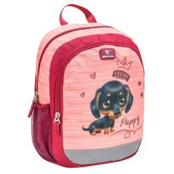 BELMIL Kindergartenrucksack "Kiddy Plus Little Puppy" - Brustgurt, Namensschild
