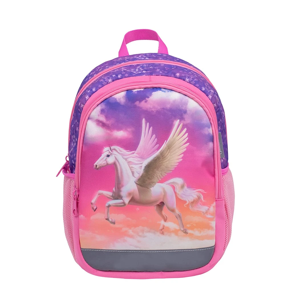 BELMIL Kindergartenrucksack Kiddy Plus Pegasus In Rosa – (H) 33 X (L) 23 X (T) 13 Cm 2 BELMIL Kindergartenrucksack Kiddy Plus Pegasus In Rosa – (H) 33 X (L) 23 X (T) 13 Cm – Bild 2