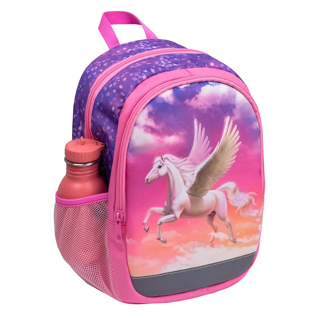 BELMIL Kindergartenrucksack Kiddy Plus Pegasus In Rosa – (H) 33 X (L) 23 X (T) 13 Cm 5 BELMIL Kindergartenrucksack Kiddy Plus Pegasus In Rosa – (H) 33 X (L) 23 X (T) 13 Cm – Bild 5
