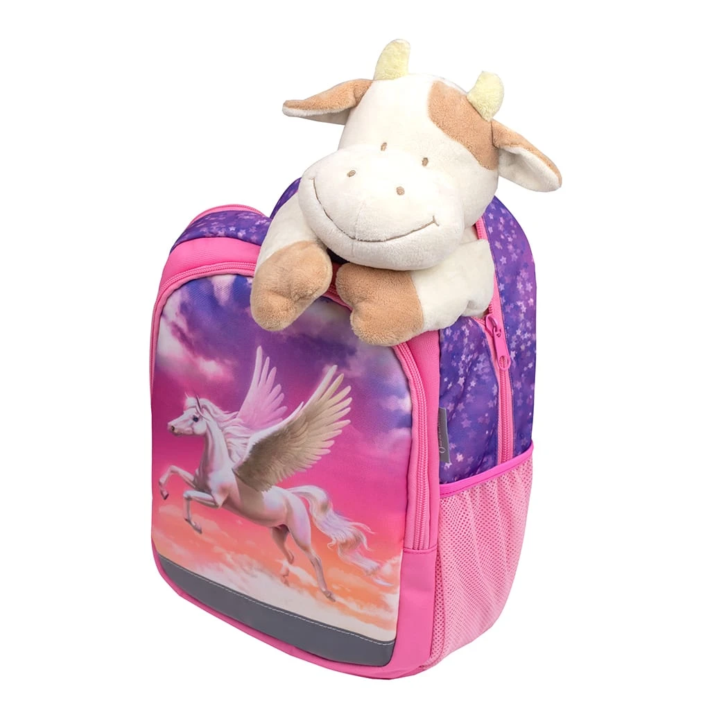 BELMIL Kindergartenrucksack Kiddy Plus Pegasus In Rosa – (H) 33 X (L) 23 X (T) 13 Cm 6 BELMIL Kindergartenrucksack Kiddy Plus Pegasus In Rosa – (H) 33 X (L) 23 X (T) 13 Cm – Bild 6