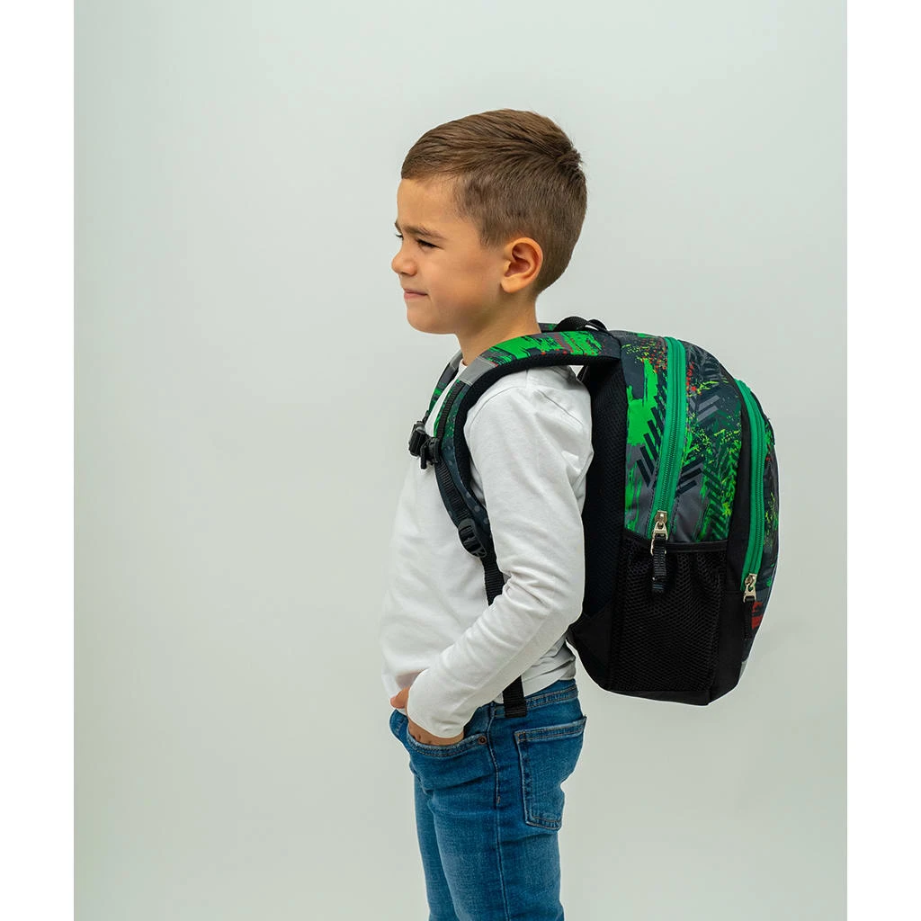 BELMIL Kindergartenrucksack Kiddy Plus Tractor In Grün – (H) 33 X (L) 23 X (T) 13 Cm 6 BELMIL Kindergartenrucksack Kiddy Plus Tractor In Grün – (H) 33 X (L) 23 X (T) 13 Cm – Bild 6