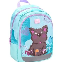 BELMIL Kindergartenrucksack "Kiddy Puppy" In Türkis - H 33 Cm L 23 Cm T 13 Cm