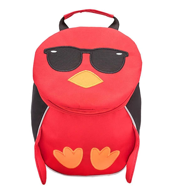 BELMIL Kindergartenrucksack "Mini Animal Mini Bird" In Rot/Schwarz - H 25 L 18 T 11 Cm 2 BELMIL Kindergartenrucksack "Mini Animal Mini Bird" In Rot/Schwarz - H 25 L 18 T 11 Cm – Bild 2