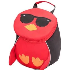 BELMIL Kindergartenrucksack "Mini Animal Mini Bird" In Rot/Schwarz - H 25 L 18 T 11 Cm