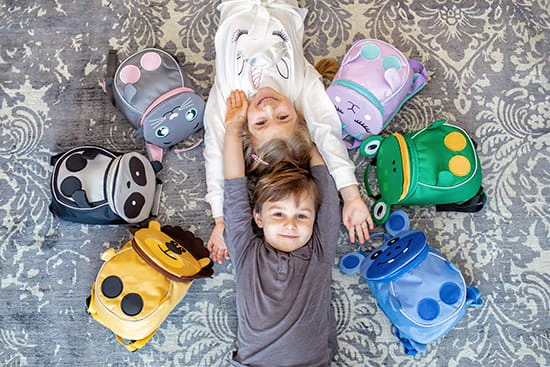 BELMIL Kindergartenrucksack "Mini Animal Mini Bird" In Rot/Schwarz - H 25 L 18 T 11 Cm 10 BELMIL Kindergartenrucksack "Mini Animal Mini Bird" In Rot/Schwarz - H 25 L 18 T 11 Cm – Bild 10