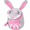 BELMIL Kindergartenrucksack "Mini Animal Mini Bunny" In Grau/Rosa - H 25 L 18 T 11 Cm