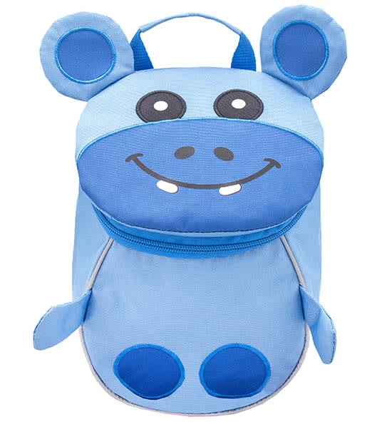 BELMIL Kindergartenrucksack "Mini Animal Mini Hippo" In Blau - H 25 L 18 T 11 Cm 2 BELMIL Kindergartenrucksack "Mini Animal Mini Hippo" In Blau - H 25 L 18 T 11 Cm – Bild 2