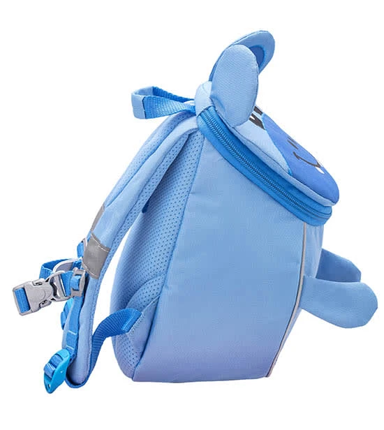 BELMIL Kindergartenrucksack "Mini Animal Mini Hippo" In Blau - H 25 L 18 T 11 Cm 3 BELMIL Kindergartenrucksack "Mini Animal Mini Hippo" In Blau - H 25 L 18 T 11 Cm – Bild 3