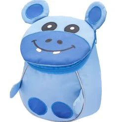BELMIL Kindergartenrucksack "Mini Animal Mini Hippo" In Blau - H 25 L 18 T 11 Cm