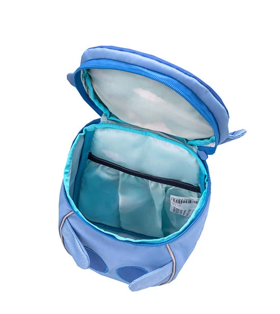 BELMIL Kindergartenrucksack "Mini Animal Mini Hippo" In Blau - H 25 L 18 T 11 Cm 6 BELMIL Kindergartenrucksack "Mini Animal Mini Hippo" In Blau - H 25 L 18 T 11 Cm – Bild 6