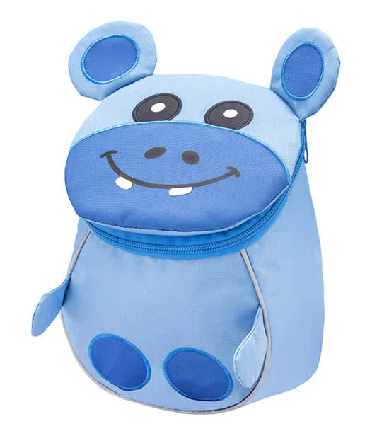 BELMIL Kindergartenrucksack "Mini Animal Mini Hippo" In Blau - H 25 L 18 T 11 Cm 1 BELMIL Kindergartenrucksack "Mini Animal Mini Hippo" In Blau - H 25 L 18 T 11 Cm