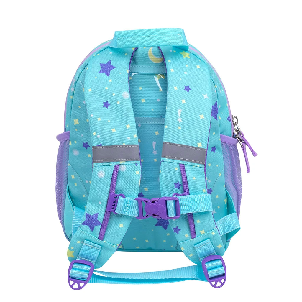 BELMIL Kindergartenrucksack Mini Kiddy Cute Unicorn In Blau – (H)23 X (L)20 X (T)9 Cm 4 BELMIL Kindergartenrucksack Mini Kiddy Cute Unicorn In Blau – (H)23 X (L)20 X (T)9 Cm – Bild 4