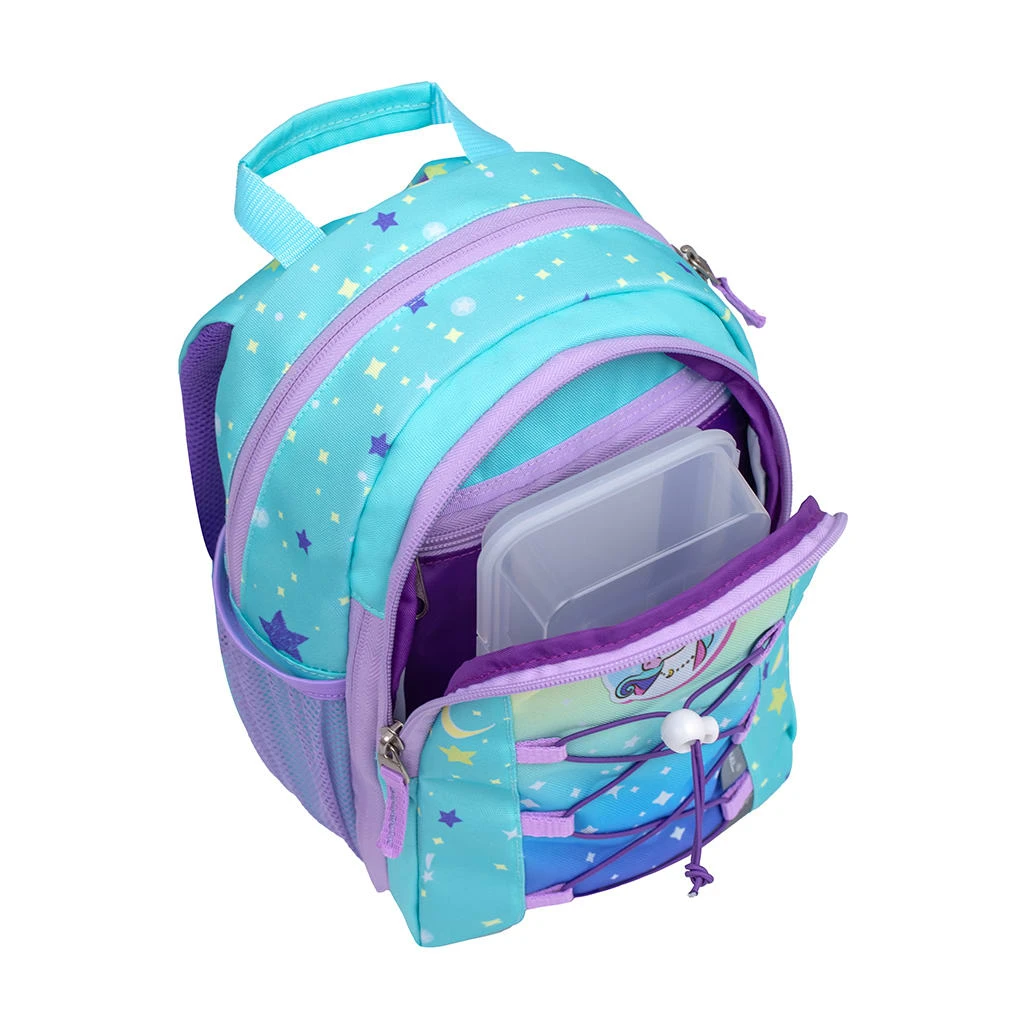 BELMIL Kindergartenrucksack Mini Kiddy Cute Unicorn In Blau – (H)23 X (L)20 X (T)9 Cm 7 BELMIL Kindergartenrucksack Mini Kiddy Cute Unicorn In Blau – (H)23 X (L)20 X (T)9 Cm – Bild 7