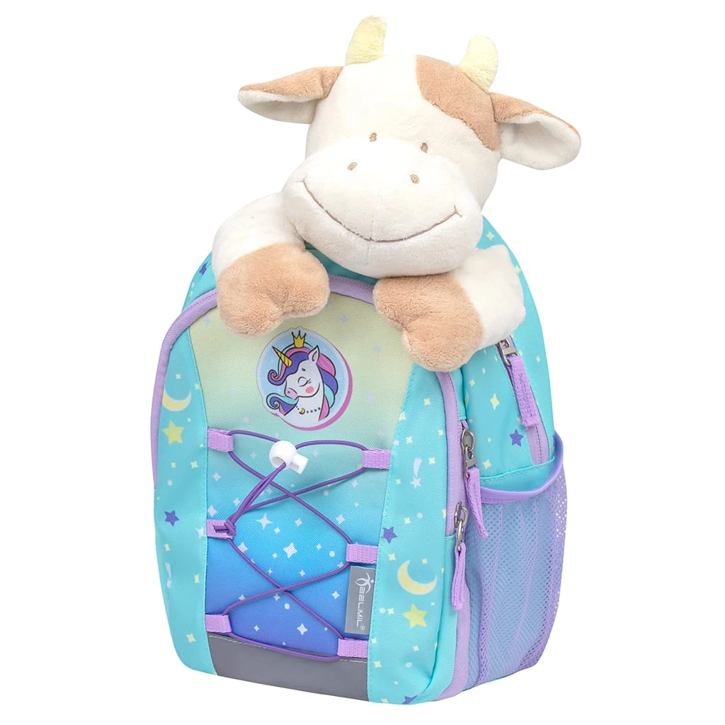 BELMIL Kindergartenrucksack Mini Kiddy Cute Unicorn In Blau – (H)23 X (L)20 X (T)9 Cm 9 BELMIL Kindergartenrucksack Mini Kiddy Cute Unicorn In Blau – (H)23 X (L)20 X (T)9 Cm – Bild 9