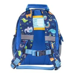 BELMIL Kindergartenrucksack "Mini Kiddy Little Jungle" In Blau, Gelb, Brustgurt, Namensschild, H 23 Cm L 20 Cm T 9 + 6 Cm -Yeaz Geschäft belmil kindergartenrucksack mini kiddy little jungle in blau gelb brustgurt namensschild h 23 cm l 20 cm t 9 6 cm 3