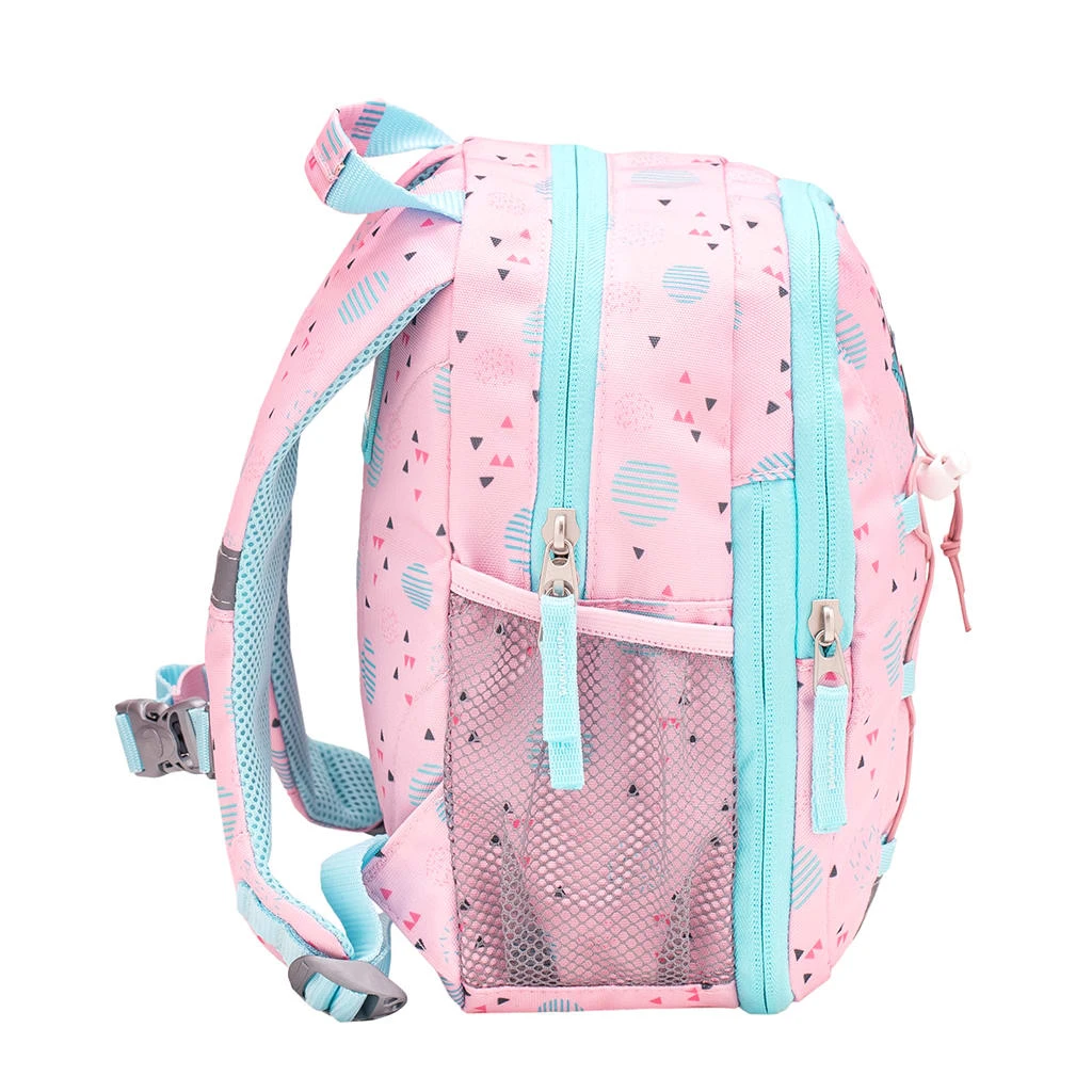 BELMIL Kindergartenrucksack "Mini Kiddy Little Sloth" In Pink, Blau, Brustgurt, Namensschild, H 23 Cm L 20 Cm T 9 + 6 Cm 3 BELMIL Kindergartenrucksack "Mini Kiddy Little Sloth" In Pink, Blau, Brustgurt, Namensschild, H 23 Cm L 20 Cm T 9 + 6 Cm – Bild 3
