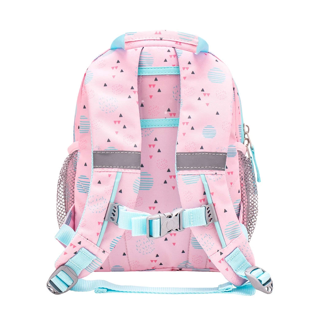 BELMIL Kindergartenrucksack "Mini Kiddy Little Sloth" In Pink, Blau, Brustgurt, Namensschild, H 23 Cm L 20 Cm T 9 + 6 Cm 4 BELMIL Kindergartenrucksack "Mini Kiddy Little Sloth" In Pink, Blau, Brustgurt, Namensschild, H 23 Cm L 20 Cm T 9 + 6 Cm – Bild 4