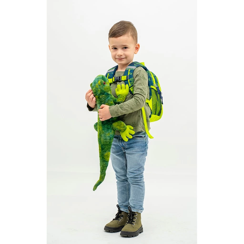 BELMIL Kindergartenrucksack Mini Kiddy Roaar In Grün – (H) 23 X (L) 20 X (T) 9 Cm 5 BELMIL Kindergartenrucksack Mini Kiddy Roaar In Grün – (H) 23 X (L) 20 X (T) 9 Cm – Bild 5
