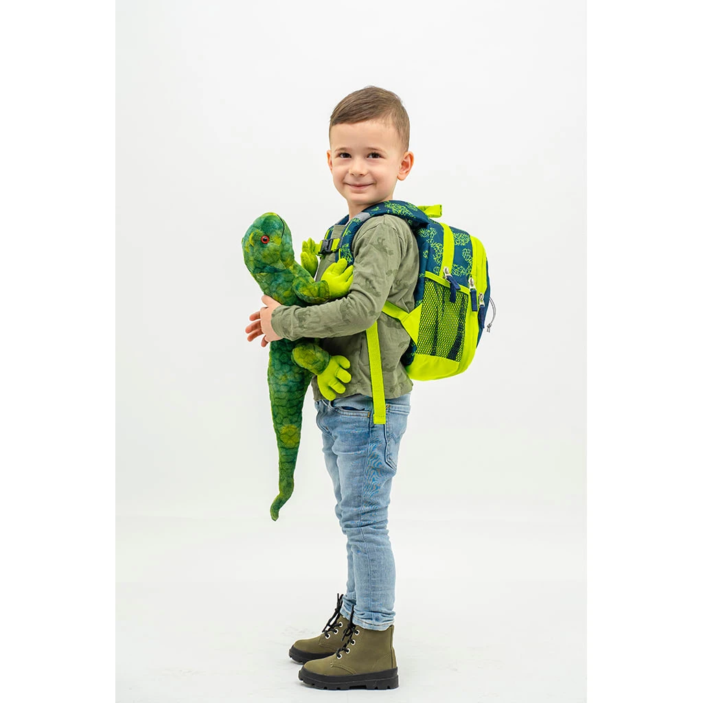 BELMIL Kindergartenrucksack Mini Kiddy Roaar In Grün – (H) 23 X (L) 20 X (T) 9 Cm 6 BELMIL Kindergartenrucksack Mini Kiddy Roaar In Grün – (H) 23 X (L) 20 X (T) 9 Cm – Bild 6