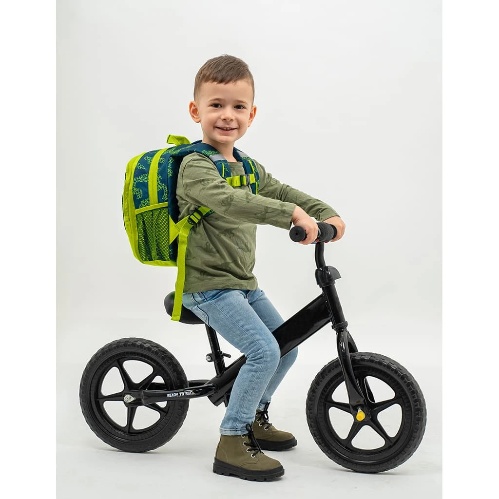 BELMIL Kindergartenrucksack Mini Kiddy Roaar In Grün – (H) 23 X (L) 20 X (T) 9 Cm 7 BELMIL Kindergartenrucksack Mini Kiddy Roaar In Grün – (H) 23 X (L) 20 X (T) 9 Cm – Bild 7