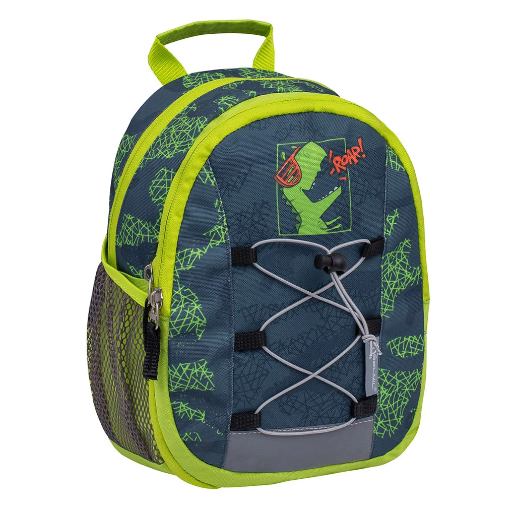BELMIL Kindergartenrucksack Mini Kiddy Roaar In Grün – (H) 23 X (L) 20 X (T) 9 Cm 1 BELMIL Kindergartenrucksack Mini Kiddy Roaar In Grün – (H) 23 X (L) 20 X (T) 9 Cm