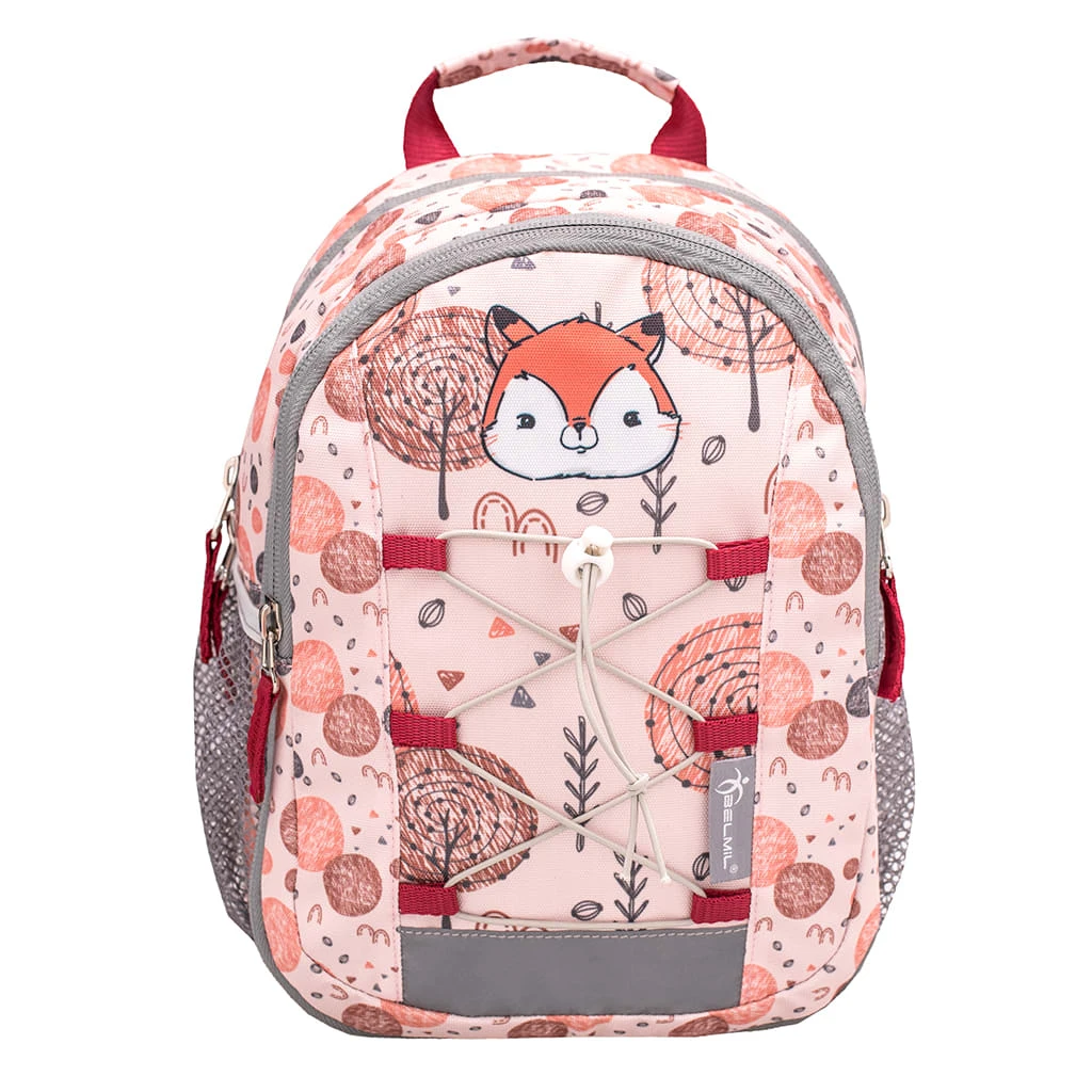 BELMIL Kindergartenrucksack "Mini Kiddy Woodland Foxy In Rot H 23 Cm L 20 Cm T 9 + 6 Cm 2 BELMIL Kindergartenrucksack "Mini Kiddy Woodland Foxy In Rot H 23 Cm L 20 Cm T 9 + 6 Cm – Bild 2