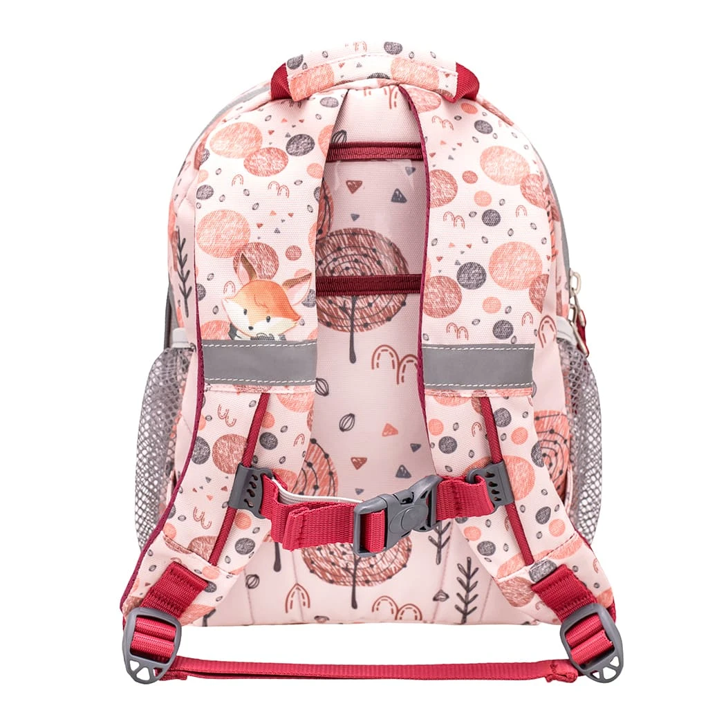 BELMIL Kindergartenrucksack "Mini Kiddy Woodland Foxy In Rot H 23 Cm L 20 Cm T 9 + 6 Cm 4 BELMIL Kindergartenrucksack "Mini Kiddy Woodland Foxy In Rot H 23 Cm L 20 Cm T 9 + 6 Cm – Bild 4