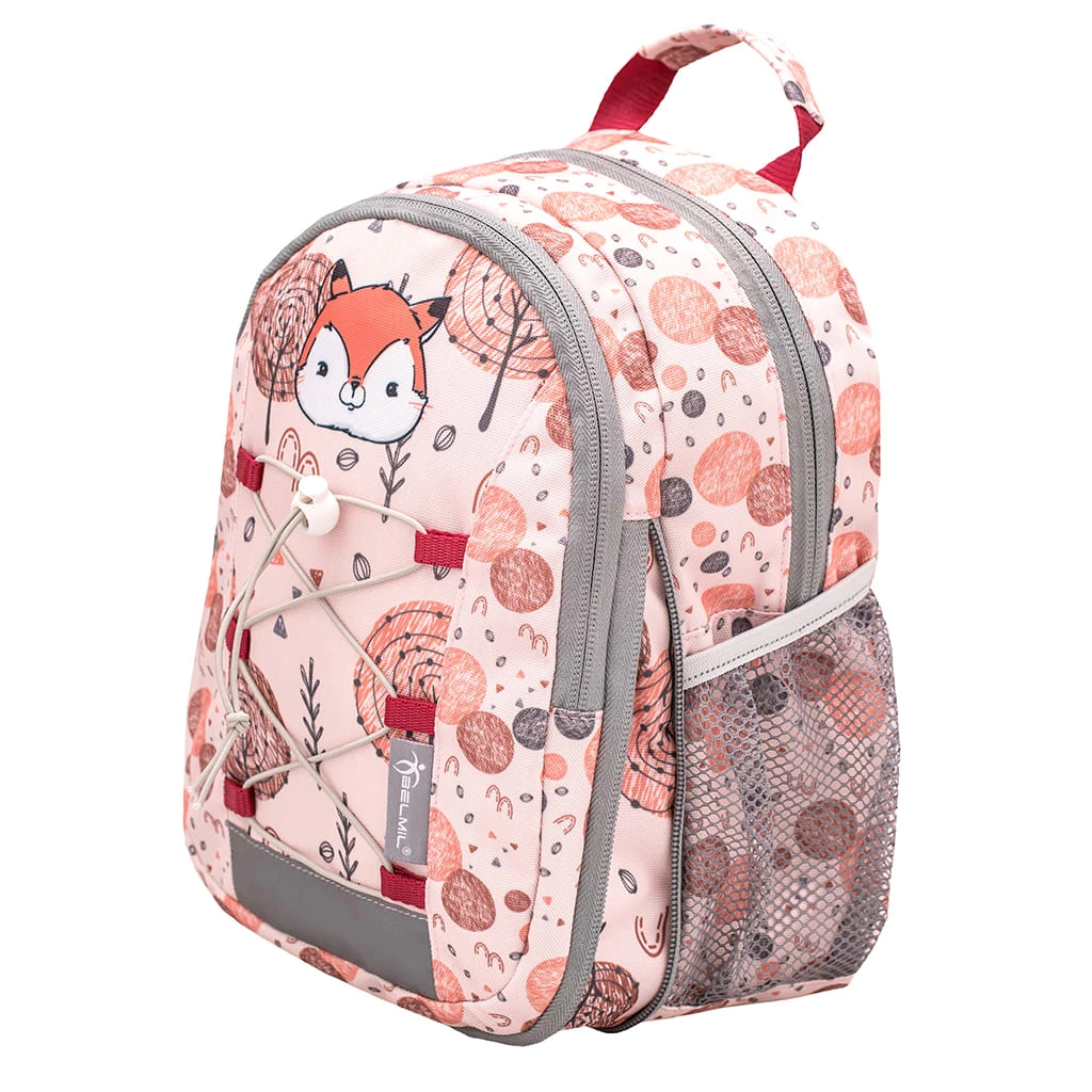 BELMIL Kindergartenrucksack "Mini Kiddy Woodland Foxy In Rot H 23 Cm L 20 Cm T 9 + 6 Cm 5 BELMIL Kindergartenrucksack "Mini Kiddy Woodland Foxy In Rot H 23 Cm L 20 Cm T 9 + 6 Cm – Bild 5