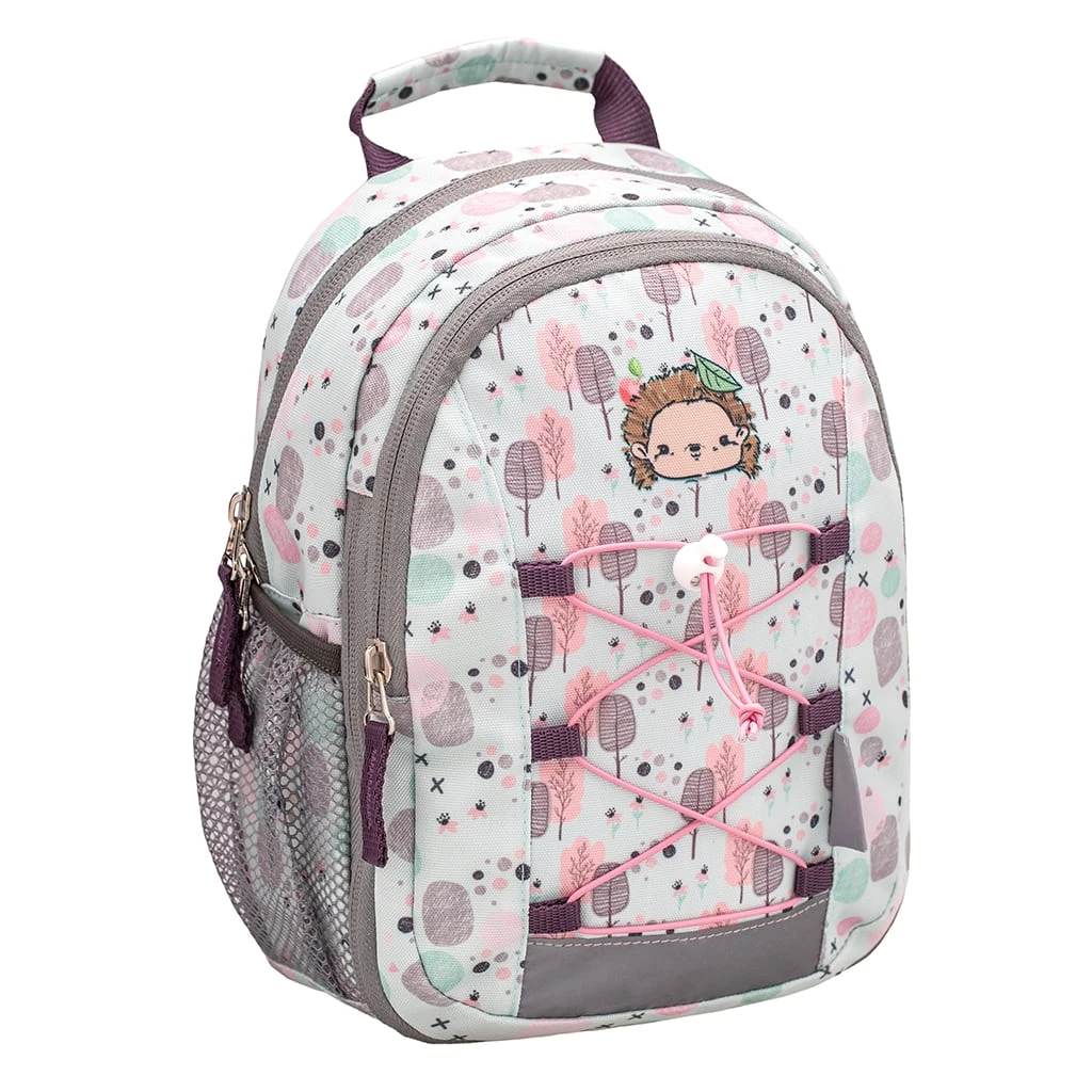 BELMIL Kindergartenrucksack "Mini Kiddy Woodland Hedgehog" In Mint H 23 Cm L 20 Cm T 9 + 6 Cm 1 BELMIL Kindergartenrucksack "Mini Kiddy Woodland Hedgehog" In Mint H 23 Cm L 20 Cm T 9 + 6 Cm