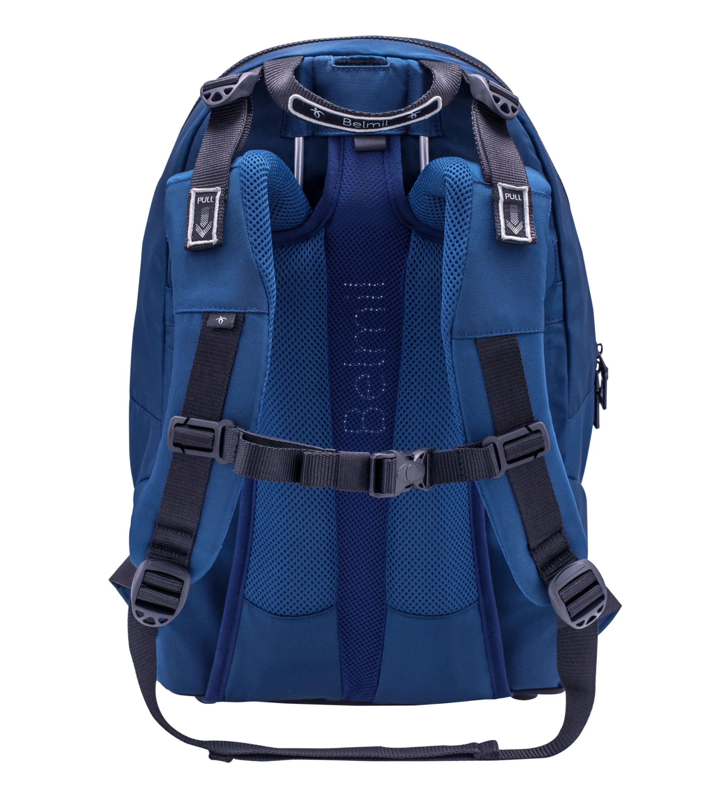 BELMIL Premium 2-IN-1 Schultasche & Gürteltasche "Navy Blue" Mit Brustgurt 4 BELMIL Premium 2-IN-1 Schultasche & Gürteltasche "Navy Blue" Mit Brustgurt – Bild 4