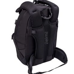 BELMIL Premium 2-IN-1 Schultasche & Gürteltasche"Black" Schwarz Mit Brustgurt -Yeaz Geschäft belmil premium 2 in 1 schultasche and gurteltascheblack schwarz mit brustgurt 6 scaled