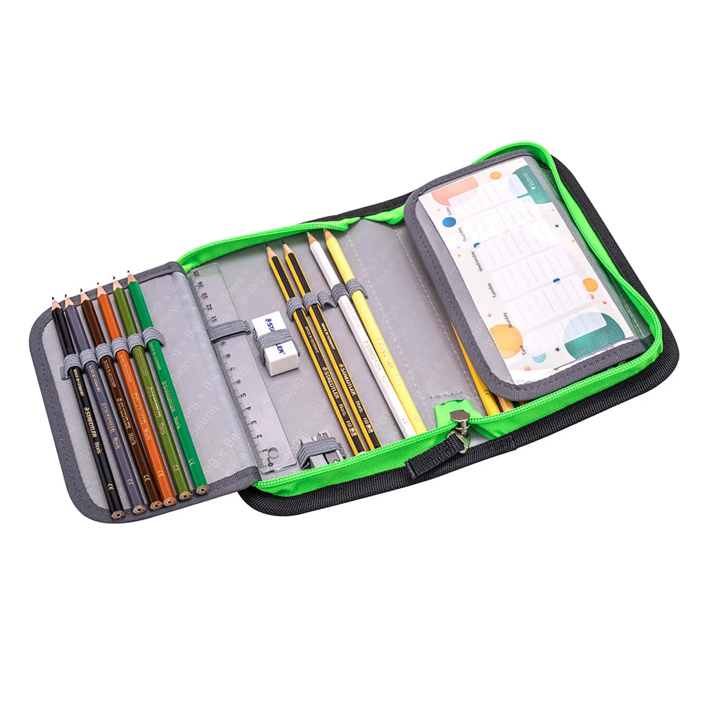 BELMIL Premium Schulranzen-Set 5tlg. Comfy Plus "Twist Of Lime" Für Kleine Kinder 11 BELMIL Premium Schulranzen-Set 5tlg. Comfy Plus "Twist Of Lime" Für Kleine Kinder – Bild 11