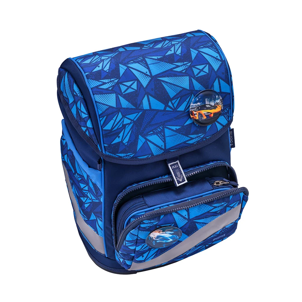 BELMIL Premium Schulranzen-Set 5tlg. Smarty Plus "Glacier Blue" Mit Brustgurt 13 BELMIL Premium Schulranzen-Set 5tlg. Smarty Plus "Glacier Blue" Mit Brustgurt – Bild 13