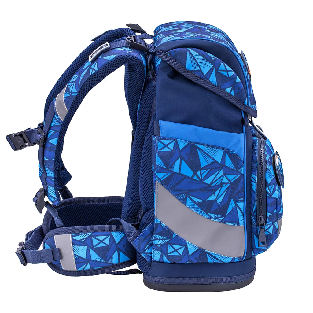 BELMIL Premium Schulranzen-Set 5tlg. Smarty Plus "Glacier Blue" Mit Brustgurt 6 BELMIL Premium Schulranzen-Set 5tlg. Smarty Plus "Glacier Blue" Mit Brustgurt – Bild 6