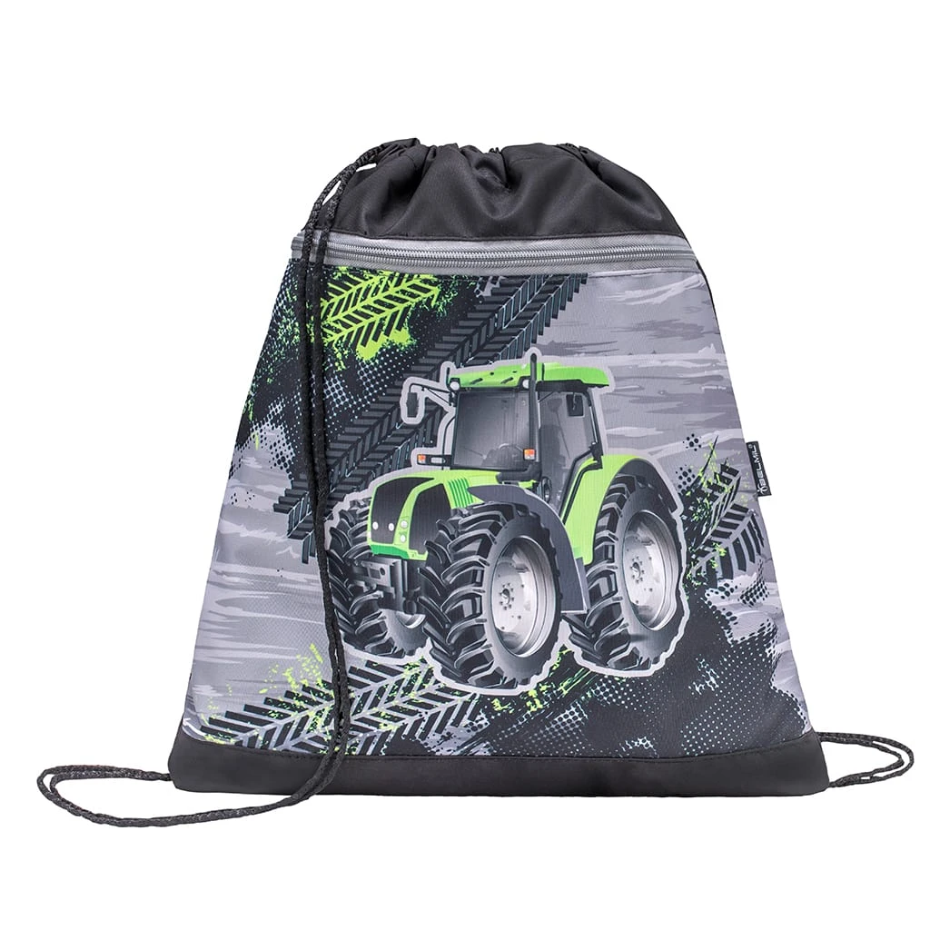 BELMIL Schulranzen-Set 4tlg. Classy "Green Tractor" Schwarz, Grün, Schwarz H 36 Cm B 32 Cm T 19 Cm 8 BELMIL Schulranzen-Set 4tlg. Classy "Green Tractor" Schwarz, Grün, Schwarz H 36 Cm B 32 Cm T 19 Cm – Bild 8